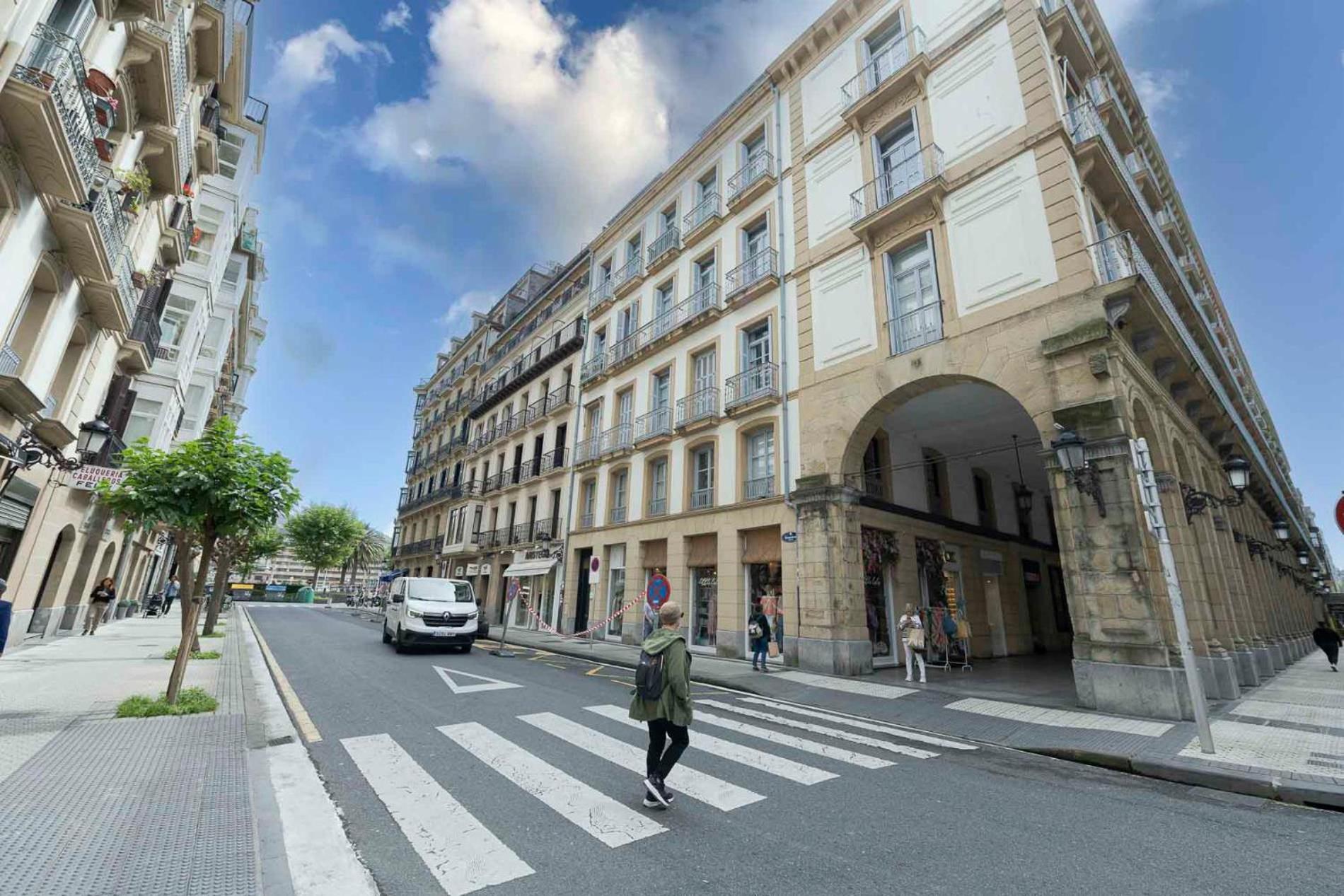 Apartamento Victoria En El Centro De San Sebastian San Sebastián Exterior foto